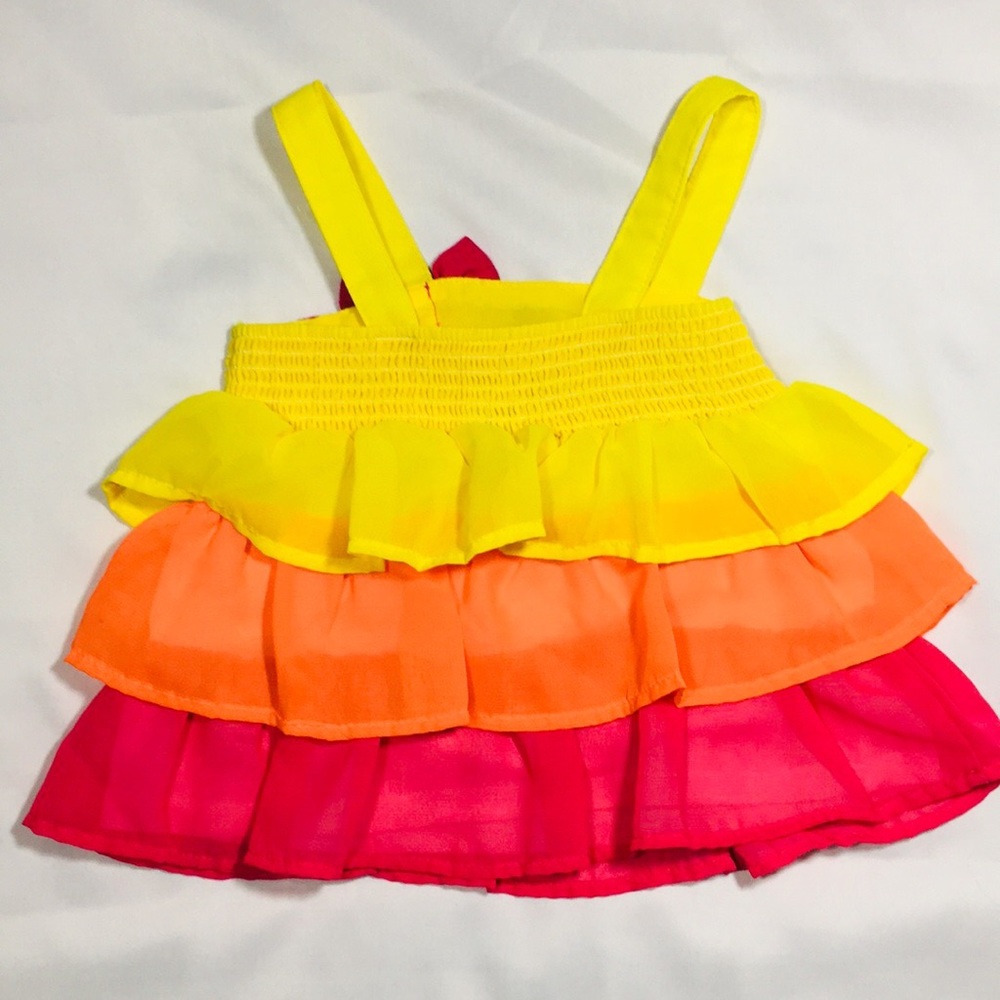 Girl’s Healthtex Colorful Tank Top - Picture 3 of 6